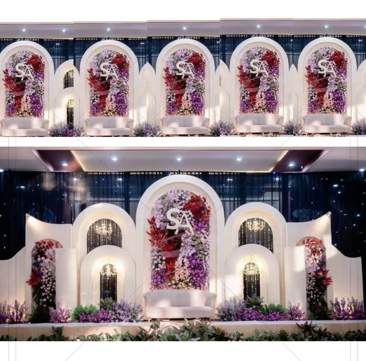 Event Party Supply Rental - Akcesoria do dekoracji ślubnych, łuk z