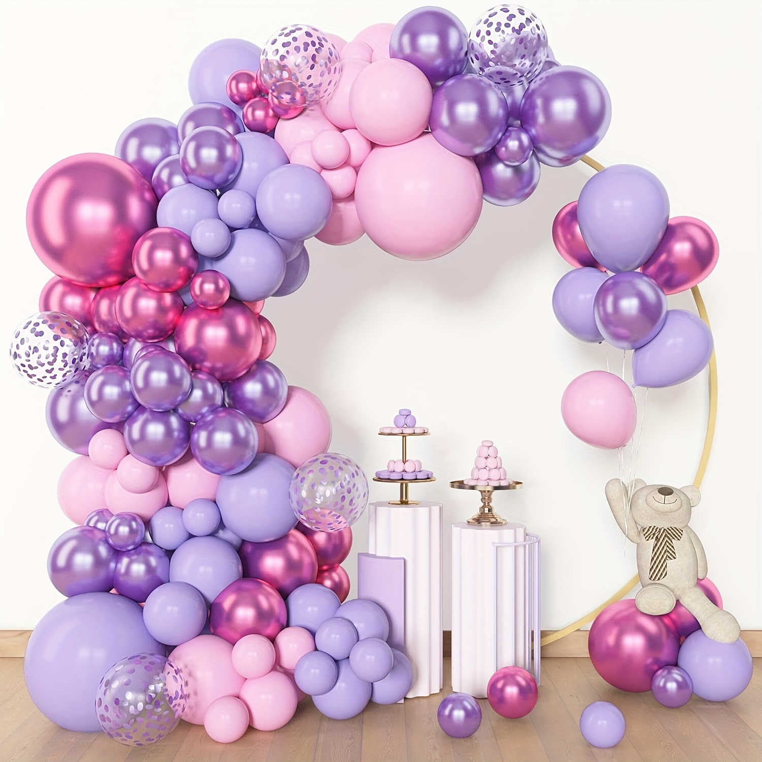 Balloon Arch Kit - Zestaw łuku girlandy z balonów, 147