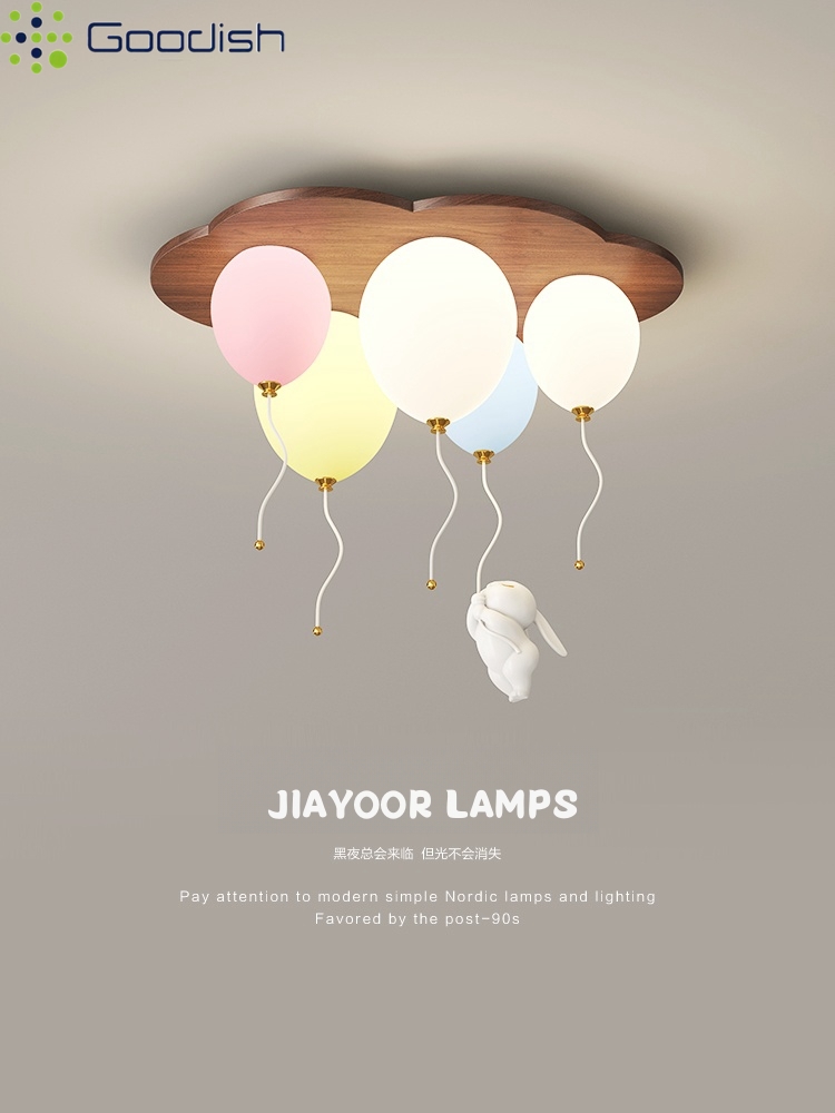 Led Balloon Light - Nowoczesna nordycka luksusowa wielokolorowa lampa sufitowa