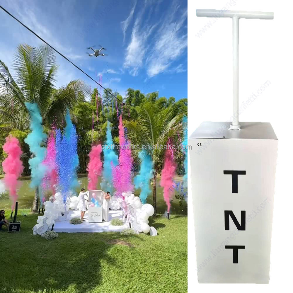Elektryczny wytwornica dymu do – Confetti Cannon Tube recenzja i cena