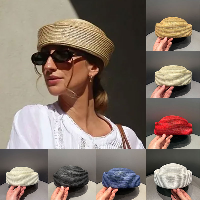 Nowy Letni Ręcznie Robiony Kap – Paper Straw Color recenzja i cena