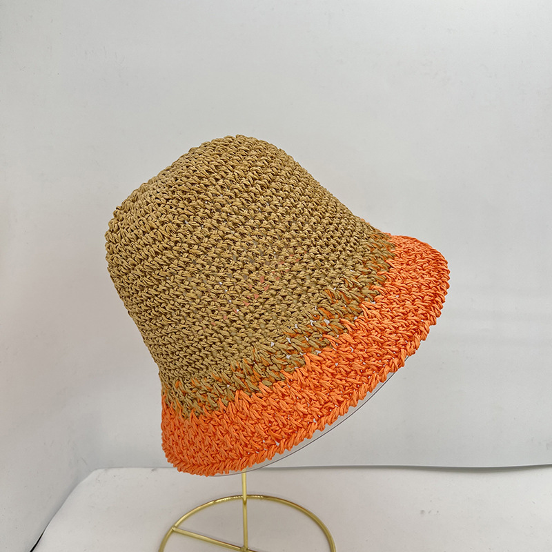 Damski składany letni kapelusz – Paper Straw Color recenzja i cena