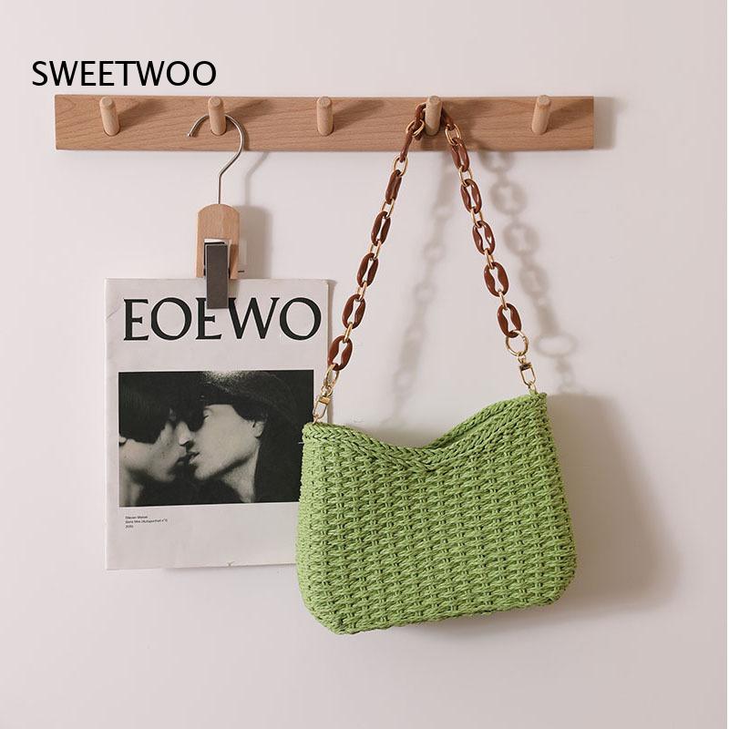 Torba na ramię z plecionej sło – Paper Straw Color recenzja i cena