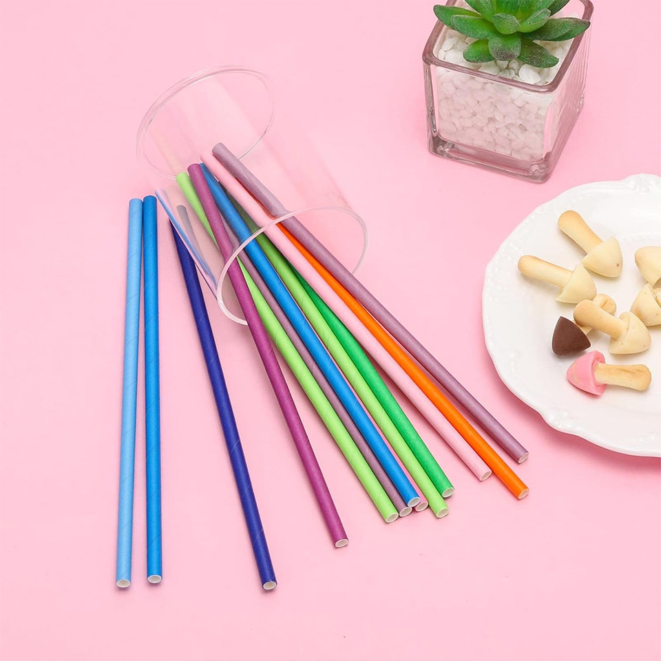 25/50/100 SZT. Jednorazowe pap – Paper Straw Color recenzja i cena