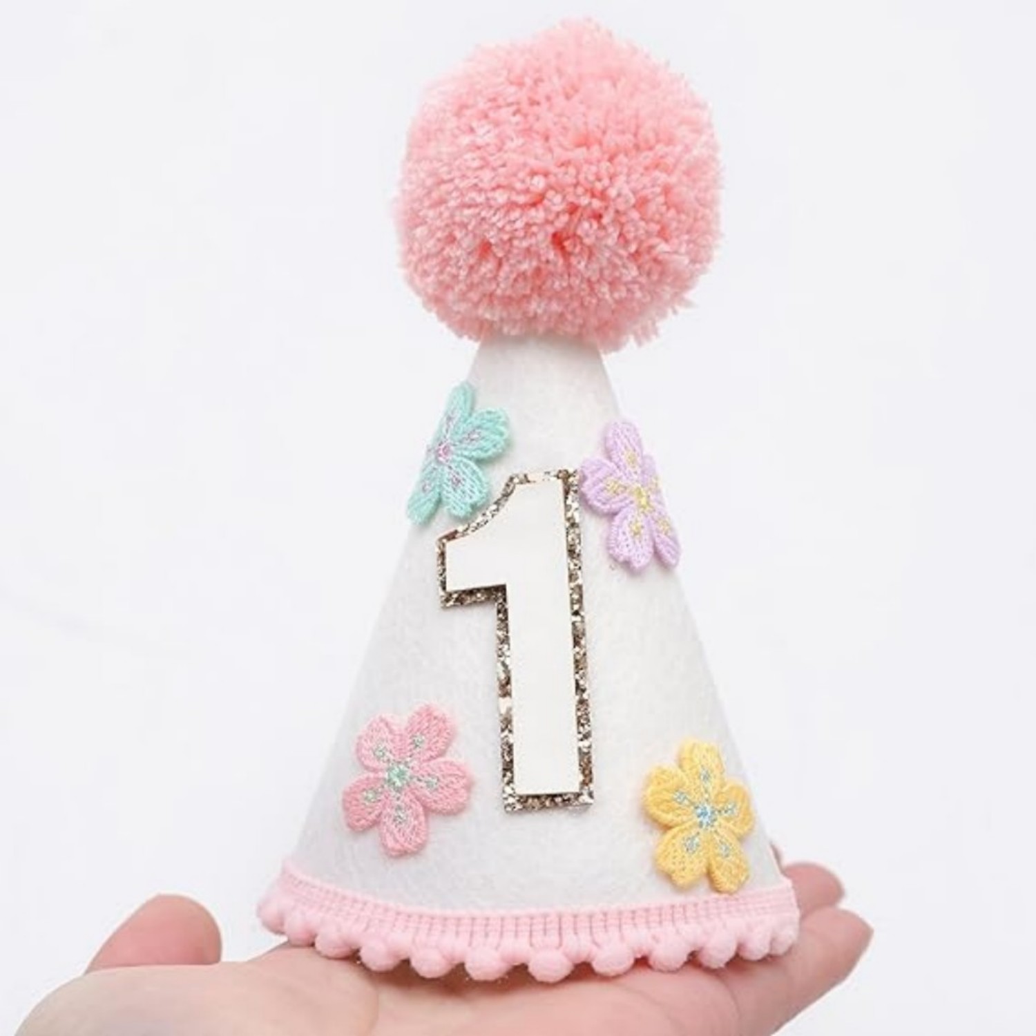 Kolorowy, kwiatowy kapelusz ur – Party Hat Cone recenzja i cena