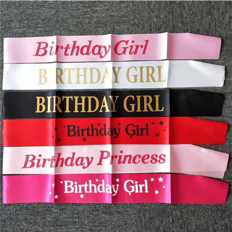 Urodzinowa dziewczyna Wstążki  – Birthday Sash Glitter recenzja i cena
