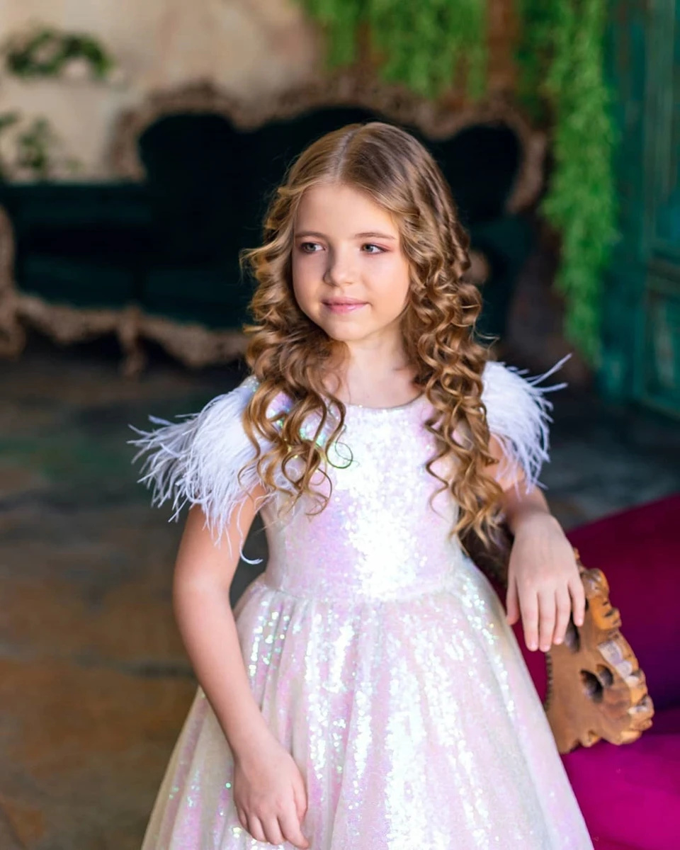 Sukienka dla dziewczynki na we – Birthday Sash Glitter recenzja i cena