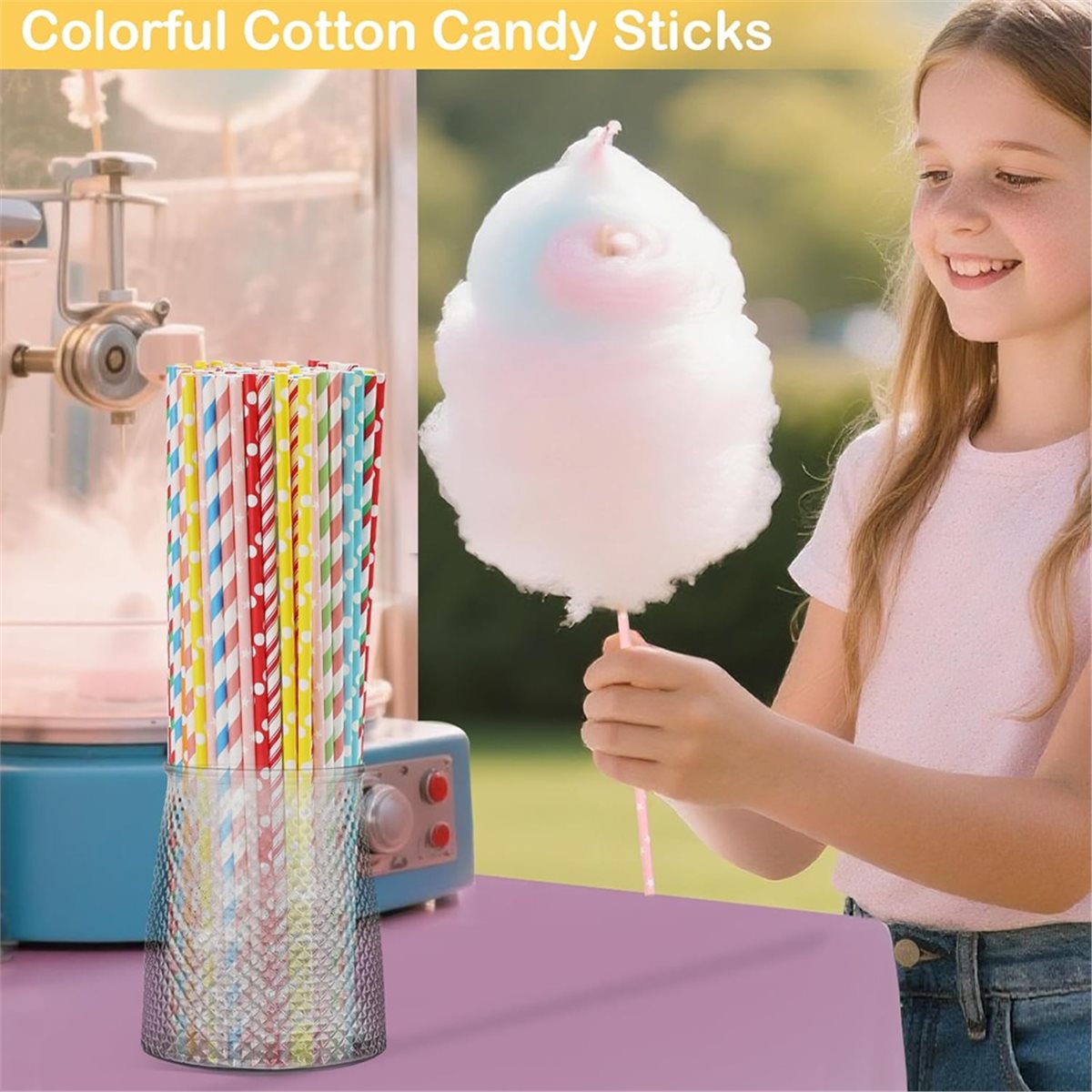 ABZT 200 sztuk kieliszków do w – Cotton Candy Cone recenzja i cena