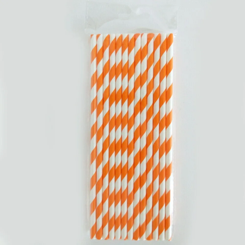 100 słomek papierowych pakowan – Paper Straw Color recenzja i cena