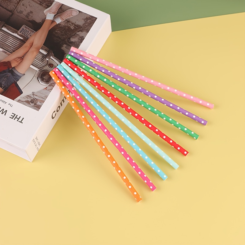 100 sztuk kolorowych, jednoraz – Paper Straw Color recenzja i cena