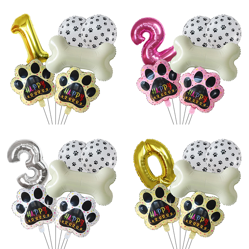 Złote balony WOOF, artykuły na – Let'S Party Event Supply recenzja i cena