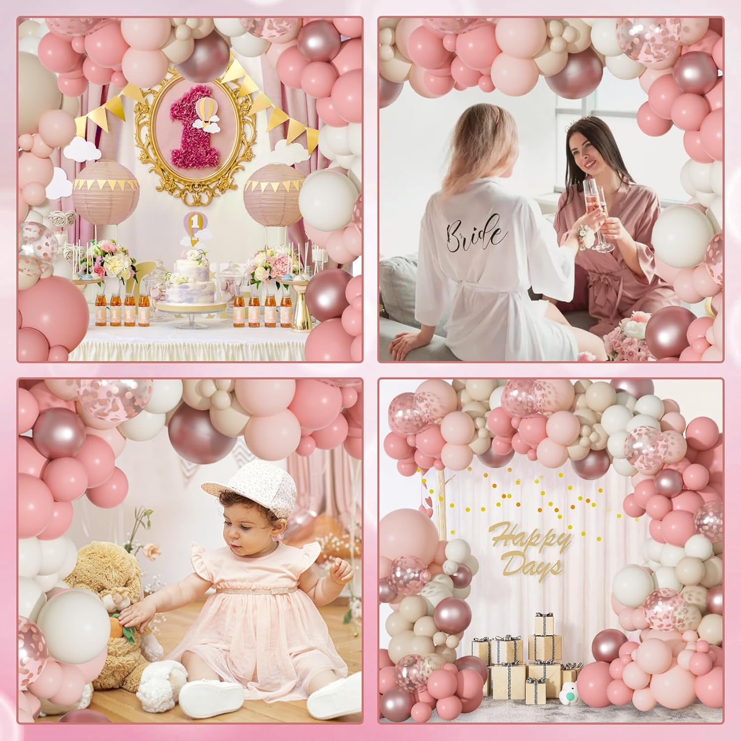 Zestaw girlandy z balonów w st – Balloon Arch Kit recenzja i cena