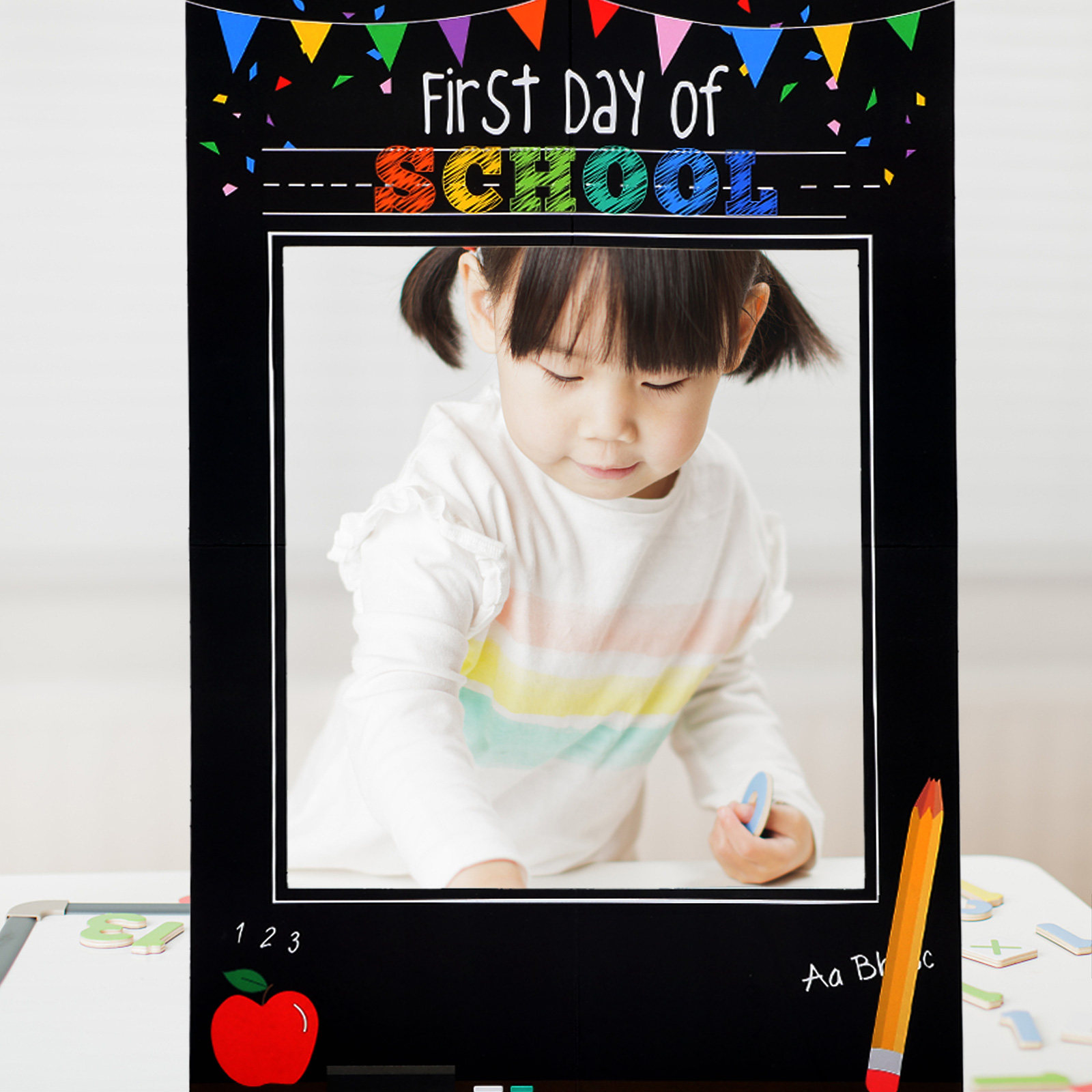 Zabawne, jaskrawe kolorowe rek – Photo Booth Frame recenzja i cena
