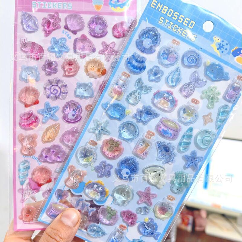 Naklejki 3D z motywem oceanu,  – Event Supplies recenzja i cena