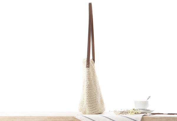 Słomkowa Torba na Ramię Tkana  – Paper Straw Color recenzja i cena