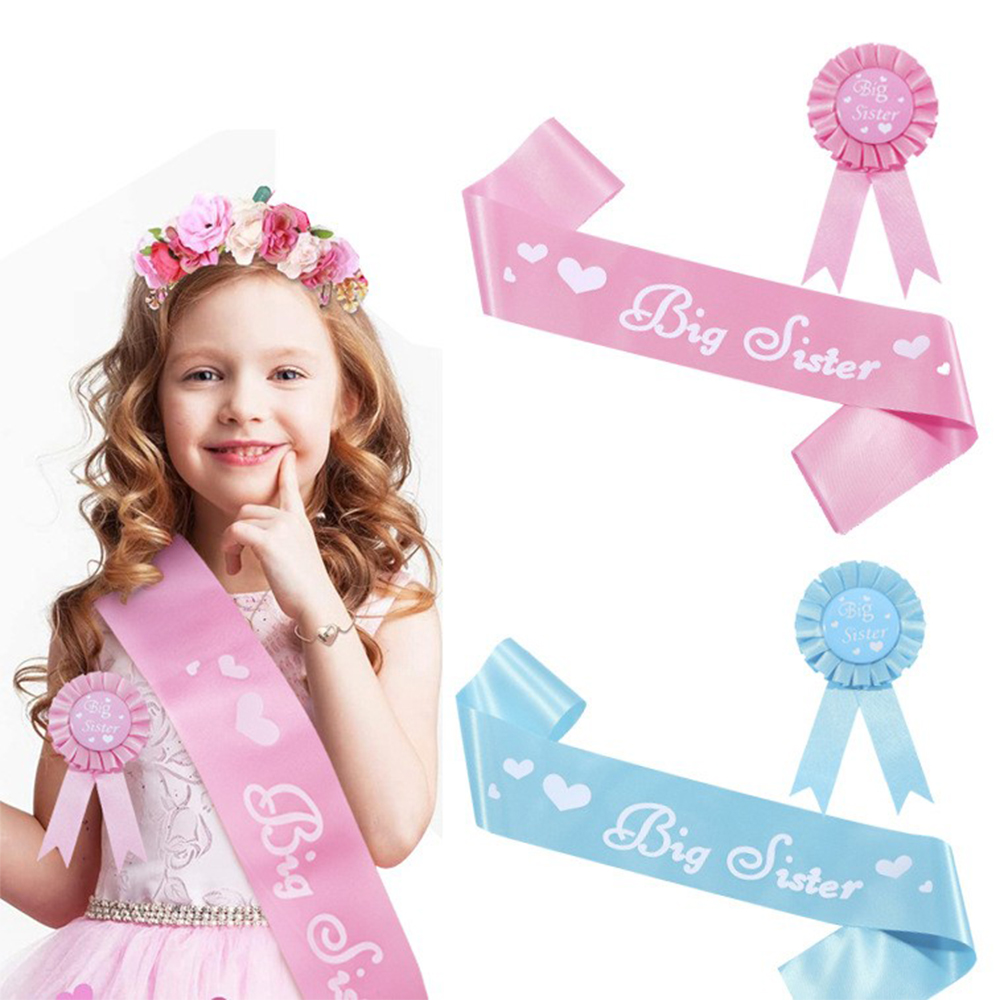 Różowo-Niebieska Satynowa Szar – Birthday Sash Glitter recenzja i cena