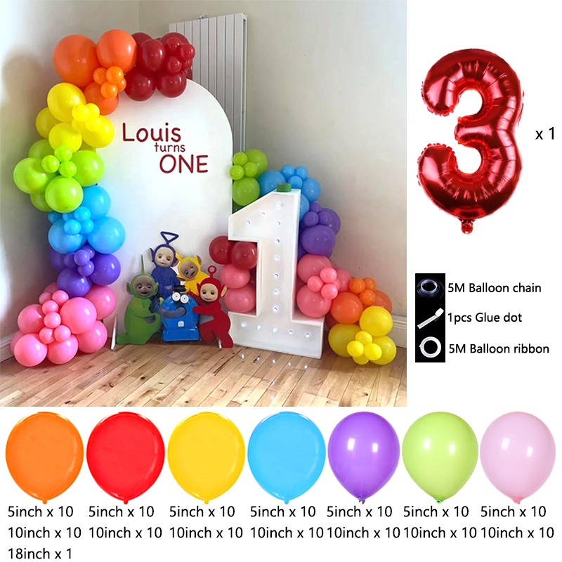 Łuk balonowy z motywem Teletub – Balloon Arch Kit recenzja i cena