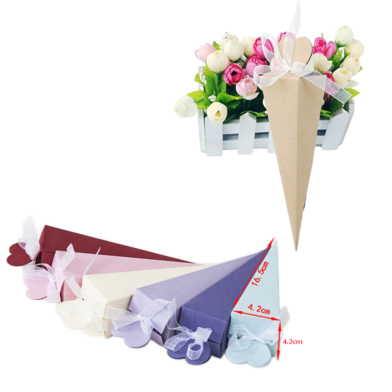 10/20/50Pcs Pudełko na cukierk – Cotton Candy Cone recenzja i cena