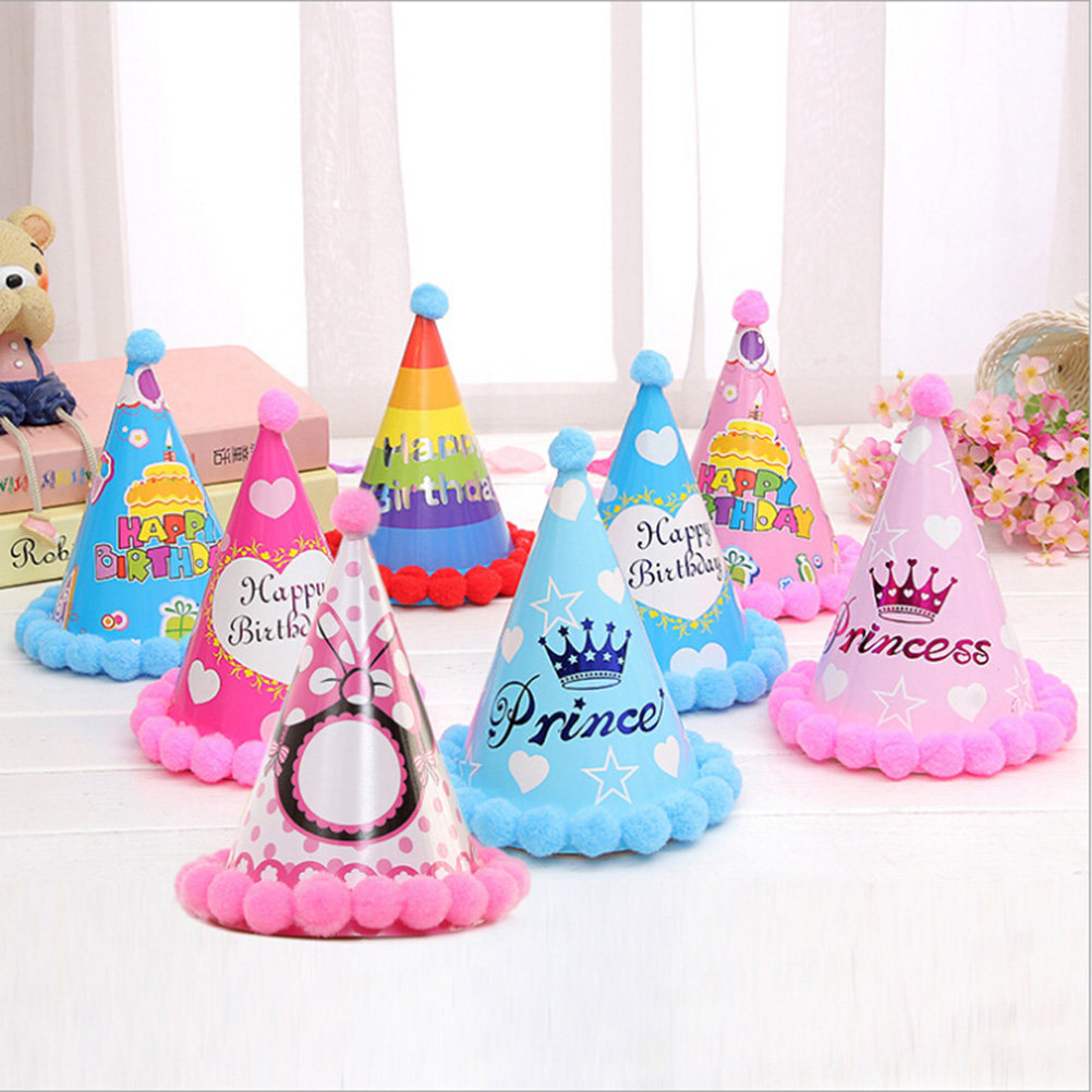 12 szt. Czapeczki urodzinowe,  – Party Hat Cone recenzja i cena