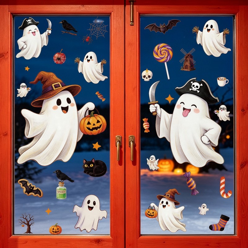 Naklejki na Halloween, naklejk – Party Event Supply Store recenzja i cena
