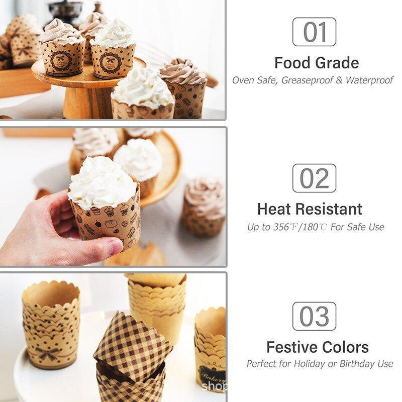 50Pcs/Pack Cupcake Paper Cups  – Plastic Cup 50Pcs recenzja i cena