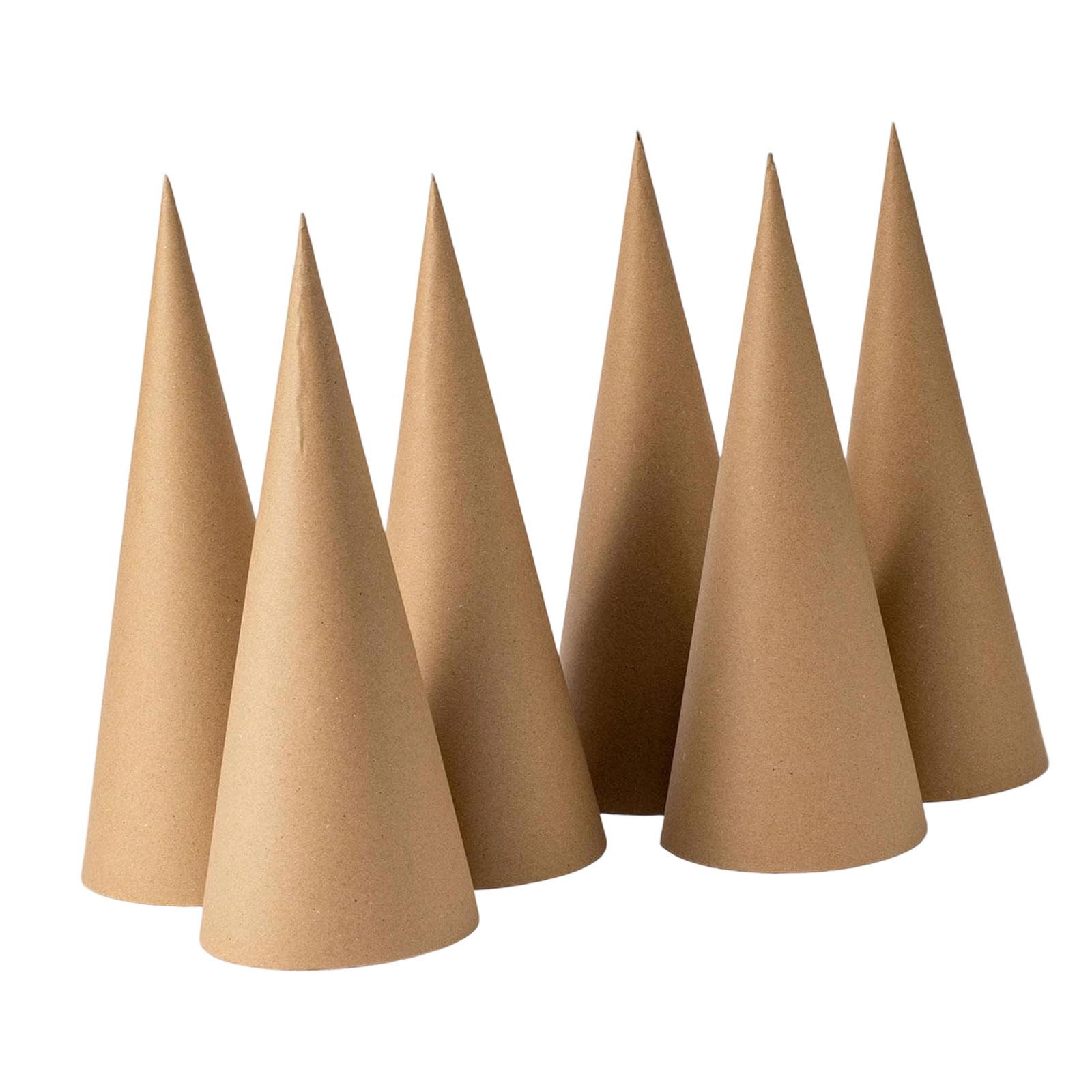 6 szt. Stożków z papieru kraft – Party Hat Cone recenzja i cena