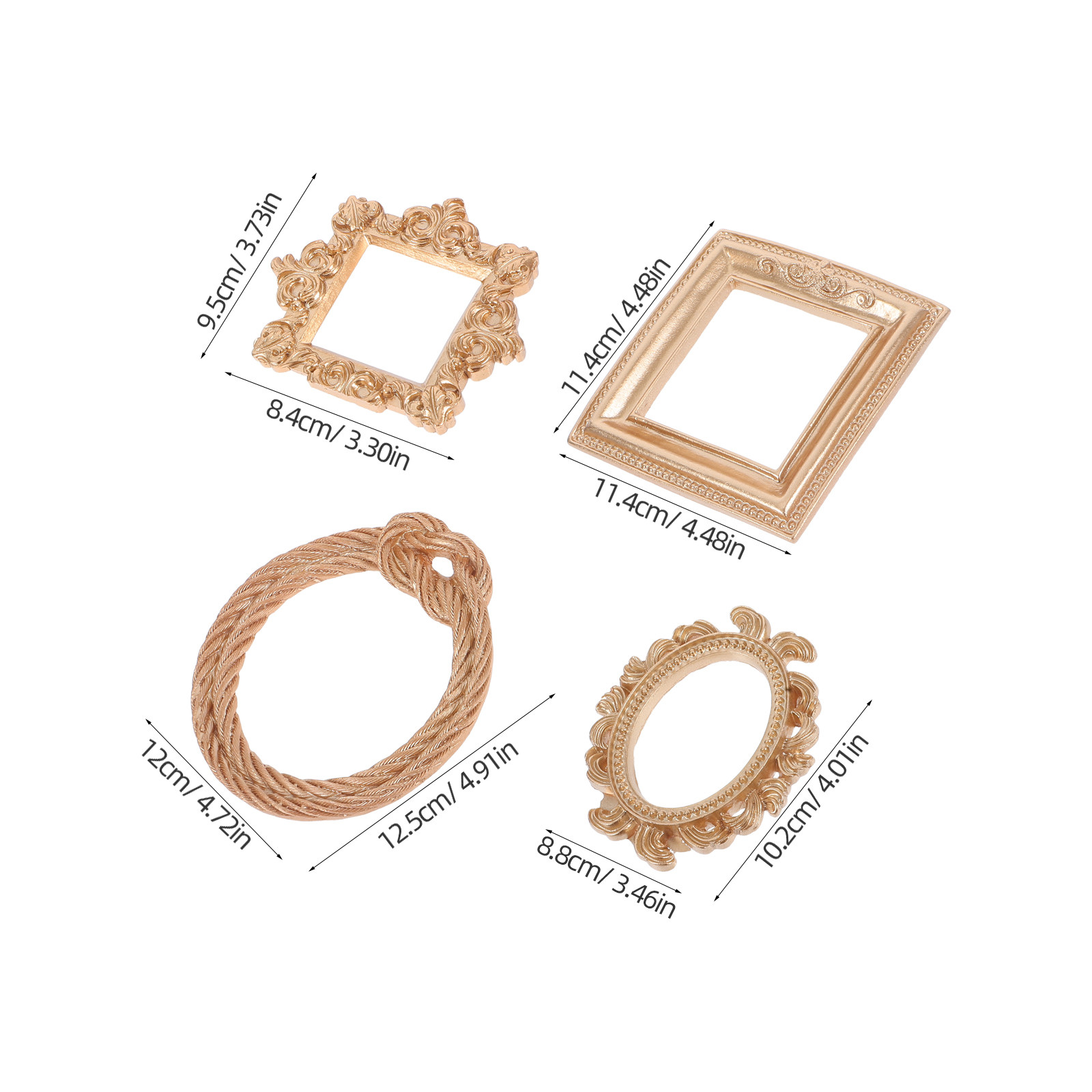 4 sztuki mini vintage ramek na – Photo Booth Frame recenzja i cena