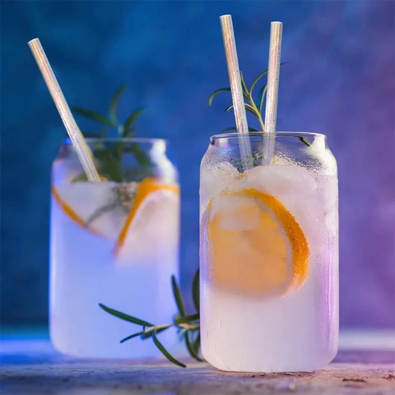 25/50/100 SZT. Srebrne Laserow – Paper Straw Color recenzja i cena
