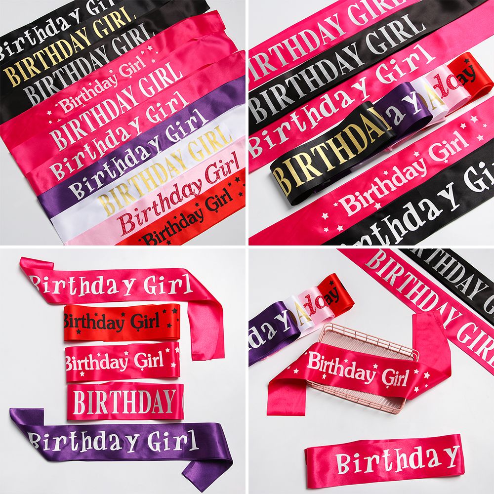 Urodzinowa dziewczyna brokatow – Birthday Sash Glitter recenzja i cena