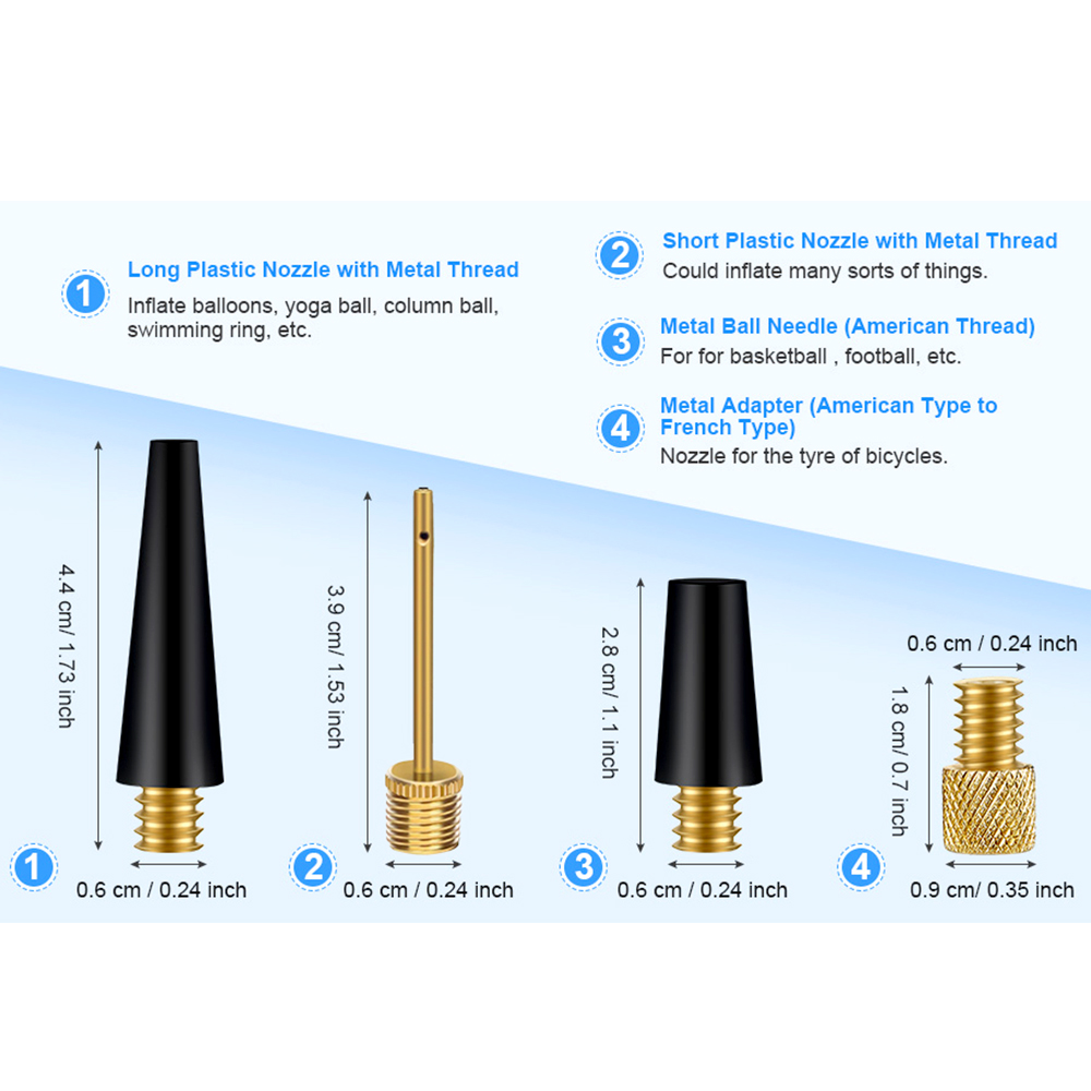 1 zestaw adaptera zaworu rower – Balloon Pump Hand recenzja i cena