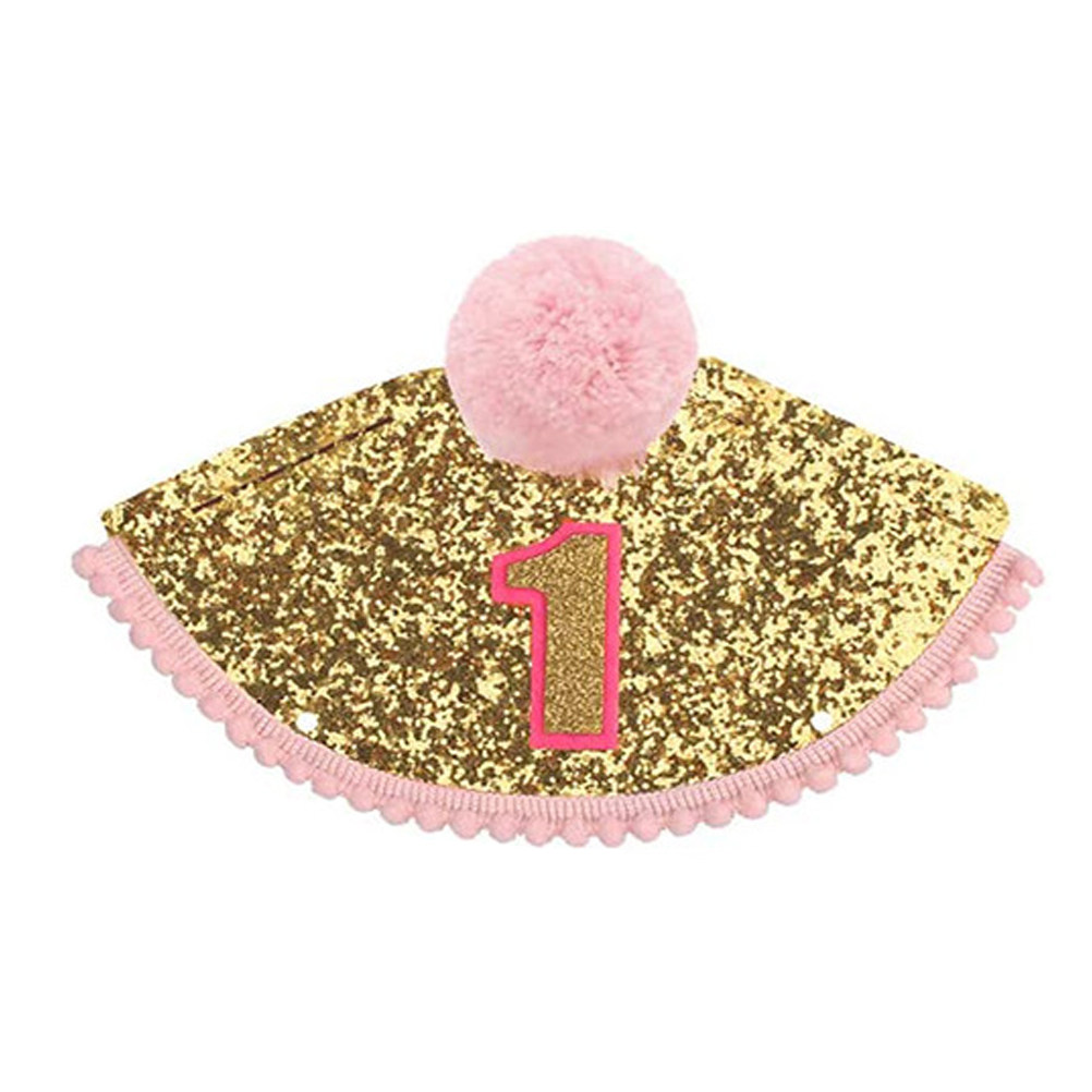 Czapeczka na 1. urodziny, różo – Party Hat Cone recenzja i cena
