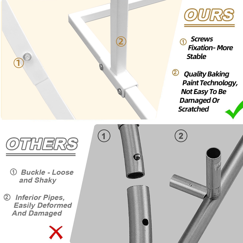 Biały metalowy stelaż w kształ – Balloon Arch Kit recenzja i cena