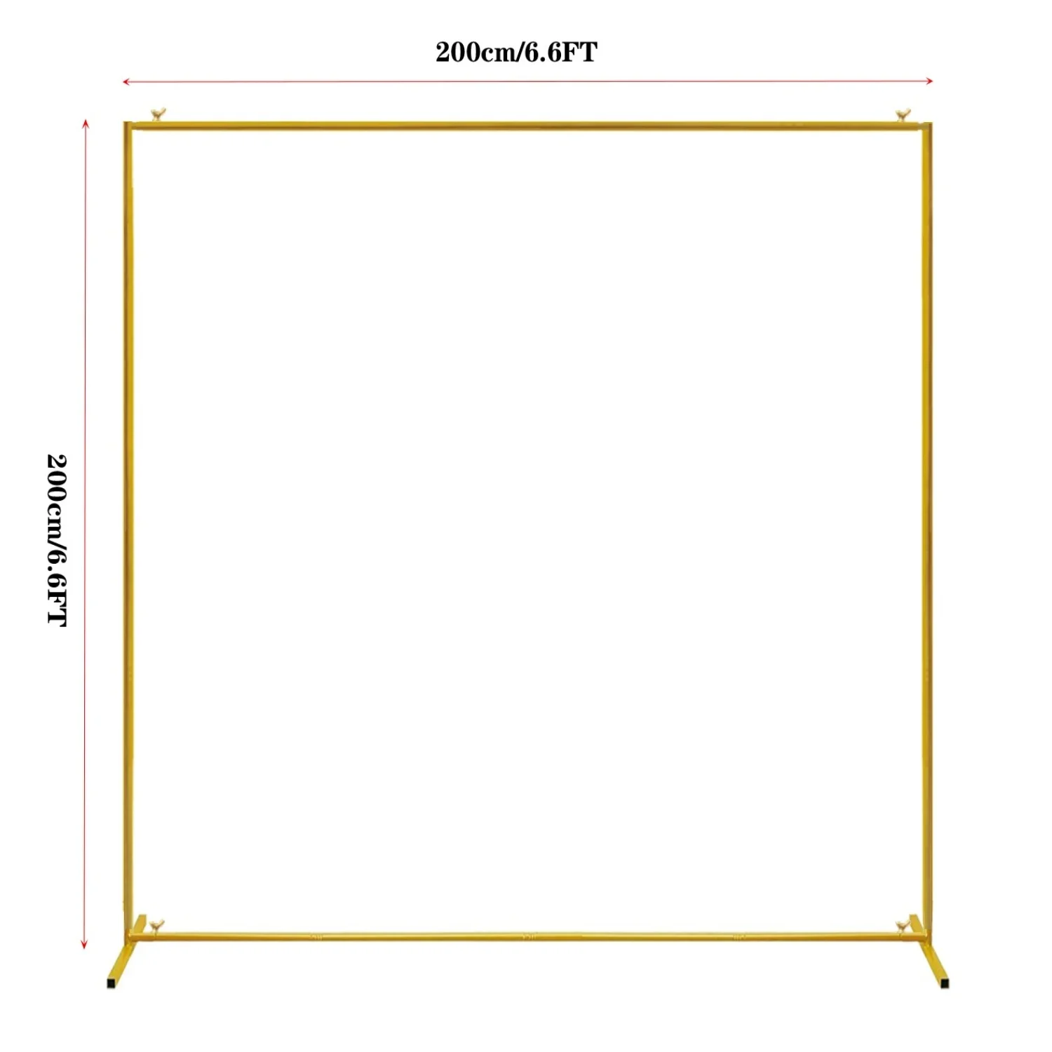 Złote łuki ślubne, kwadratowe  – Balloon Arch Kit recenzja i cena